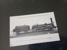 B1/282- LOCOMOTIVE CRAMPTON AVEC SON TENDER - Treni