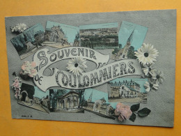 COULOMMIERS -- Carte Colorisée Multivues " Souvenir De Coulommiers " - Coulommiers