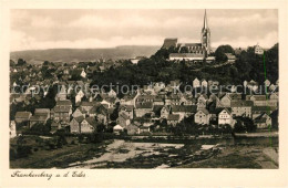 73216058 Frankenberg Eder Stadtbild Mit Kirche Frankenberg Eder - Frankenberg (Eder)