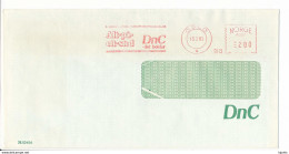 Meter Slogan Cover - 15 February 1983 Oslo - Lettres & Documents