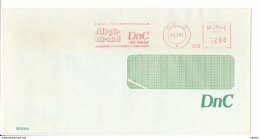 Slogan Meter Cover - 15 February 1983 Oslo - Cartas & Documentos