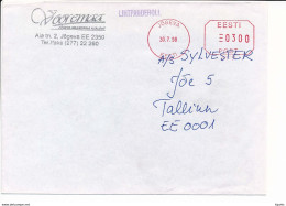 Domestic Meter Cover / Lihtpanderoll - 30 July 1998 Jõgeva - Estland