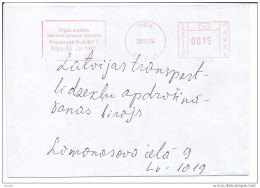 Commercial Meter No. 101008 Cover - 29 November 2004 Riga - - Latvia