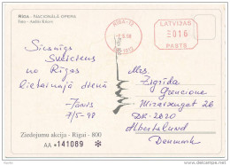 Post Office Meter Postcard Abroad / Pitney Bowes - 7 May 1994 Riga-12 - Latvia