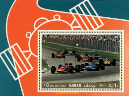 44201 MNH AJMAN 1969 COCHES DE CARRERAS - Adschman