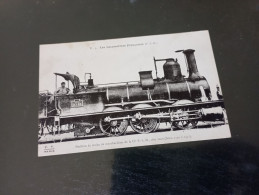 B1/283- MACHINE DE TRAIN DE MARCHANDISES DE LA CIE P.L.M. - Trenes