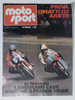 44010 Moto Sport A. III N. 12 1973 - Cimatti 125 Ariete; Honda Cross?; - Motoren
