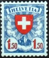 SUISSE ,SCHWEIZ, 1924,  Zu 165,  Mi 196 , YV 210, WAPPENZEICHNUNG, BLASON, Trace De Charnière Minimale - Ungebraucht