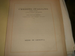 FOGLI INFORMATIVI CREDITO ITALIANO - Documents Historiques