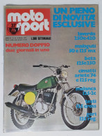 44540 Moto Sport A. III N. 19 1973 - Laverda 250 E 420; Malaguti 50 E 125mx - Motori