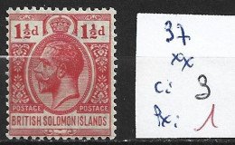 SALOMON 37 ** Côte 3 € - Salomonseilanden (...-1978)