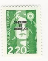 SPM-1991-Marianne Du Bicentenaire  - N° 552 Et 553 ** - Nuevos