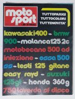 44550 Moto Sport A. III N. 21 1973 - Kawasaki 400; BMW 900; Malanca 125 2c - Moteurs