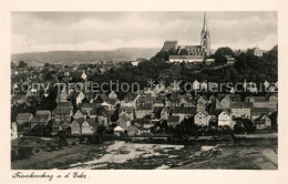 73215968 Frankenberg Eder Ortsansicht Mit Kirche Frankenberg Eder - Frankenberg (Eder)