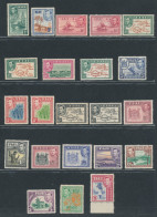 1938 Fiji - Stanley Gibbons N. 249/266b - 22 Valori, Serie Completa, MNH** - Altri & Non Classificati