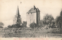 37 Azay Sur Cher église Et El Manoir CPA - Sonstige & Ohne Zuordnung