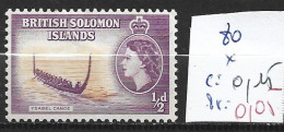 SALOMON 80 * Côte 0.15 € - Salomonseilanden (...-1978)