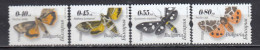 Bulgaria 2004 - Regular Stamps: Butterflies, Papier Normal, Mi-Nr. 4633Ax/36Ax, MNH** - Nuovi
