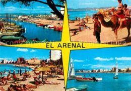 73215415 El Arenal Mallorca Detalle Puerto Playa Hafen Strand Segeln Kamelreiten - Other & Unclassified