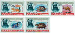 60212 MNH AJMAN 1965 FAUNA - Adschman