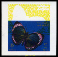 201809 MNH AJMAN 1971 MARIPOSAS - Adschman