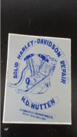 Autocollant Vintage Moto Harley Davidson Repair Hilvarenbeek Holland 6 Cm / 8 Cm - Stickers