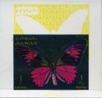 201812 MNH AJMAN 1971 MARIPOSAS - Adschman