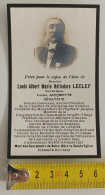 Faire Part Baron Leclef (1840 - 1917) - Overlijden