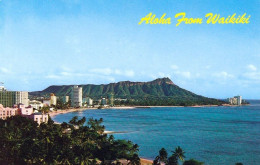 1 AK Hawaii / Island Oahu * Waikiki Beach Und Diamond Head * - Oahu