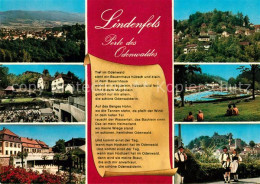 73215295 Lindenfels Odenwald Gedicht  Lindenfels Odenwald - Altri & Non Classificati