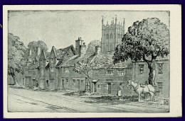 Ref 1650 - Jasper Salwey Postcard - Chipping Campden Gloucestershire 2 - Otros & Sin Clasificación