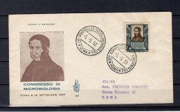 Italia / Repubblica 1953 "Congresso Di MIcrobiologia " --- FDC VENEZIA - FDC