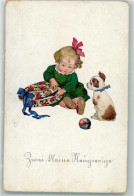 10709307 - Sign. Doering Lia Maedchen Jack Russell Meissner U. Buch Serie 2498 - Other & Unclassified