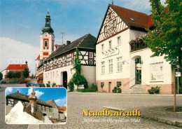 73214924 Neualbenreuth Marktplatz Rathaus Neualbenreuth - Autres & Non Classés