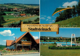 73214908 Stadtsteinach Panorama Restaurant Freibad Drachenfliegen Stadtsteinach - Autres & Non Classés