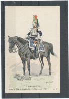 UNIFORMES -CUIRASSIERS - GARDE IMPERIALE 1 Er RÉGIMENT   1854-ILLUSTRÉ PAR TOUSSAINT - Uniformi