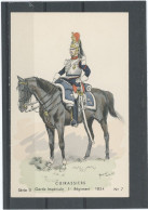 UNIFORMES -CUIRASSIERS - GARDE IMPERIALE 1 Er RÉGIMENT   1854-ILLUSTRÉ PAR TOUSSAINT - Uniforms