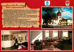 73214884 Bad Liebenwerda Eisenmoorbad Speisesaal Rezeption Chronik Bad Liebenwer - Bad Liebenwerda