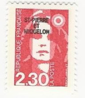 SPM-1990-Marianne Du Bicentenaire  - N° 518 ** - Nuovi