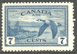 Canada Oie Bernache Canada Geese Sudbury 7c Bleu Blue MNH ** Neuf SC (CC-9) - Geese