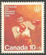 Canada 10c+5c Boxe Boxing Boxen Jeux Olympiques Montreal 1976 Olympic MNH ** Neuf SC (CB-08d) - Other