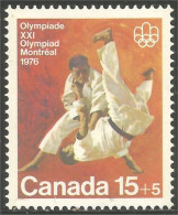 Canada 15c+5c Judo Jeux Olympiques Montreal 1976 Olympic Games MNH ** Neuf SC (CB-09a) - Ungebraucht