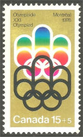 Canada 15c+5c Jeux Olympiques Montreal 1976 Olympic Games MNH ** Neuf SC (CB-03d) - Other