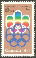 Canada 8c+2c Jeux Olympiques Montreal 1976 Olympic Games MNH ** Neuf SC (CB-01d) - Other