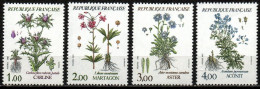 Frankreich France 1983 - Mi.Nr. 2392 - 2395 - Postfrisch MNH - Blumen Flowers Orchideen Orchids - Sonstige & Ohne Zuordnung