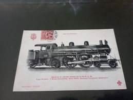 B1/289- MACHINE DE GRANDE VITESSE DE LA COMPAGNIE (P.L.M.) - Trenes