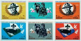 38699 MNH AJMAN 1967 12 JAMBOREE MUNDIAL EN IDAHO - Adschman