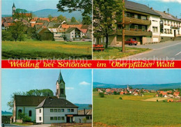 73214777 Weiding Oberviechtach Ortsansicht Mit Kirche Landschaftspanorama Weidin - Autres & Non Classés