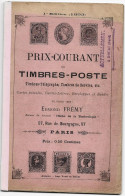 Prix Courant    1893  Edmond FREMY  DOUAI - Frankreich