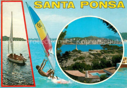 73214733 Santa Ponsa Mallorca Islas Baleares Segeln Windsurfen Hotelanlage Meerb - Other & Unclassified